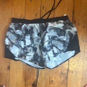 Stylish Black and Gray Women's Shorts